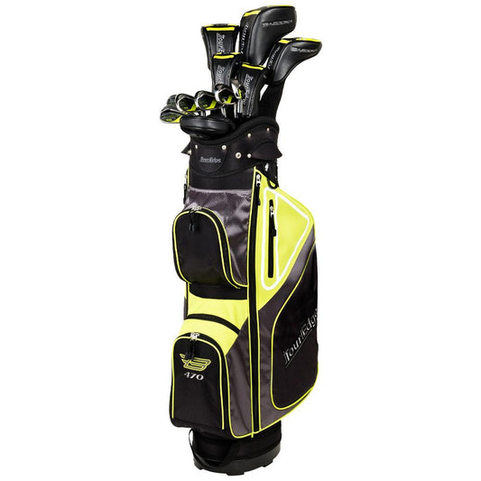 Tour Edge Bazooka 470 Black Complete Men's Set Graphite Right Handed Cart Bag