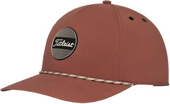 Titleist Golf Boardwalk Rope Hat 2025 Clay Khaki Adjustable Back