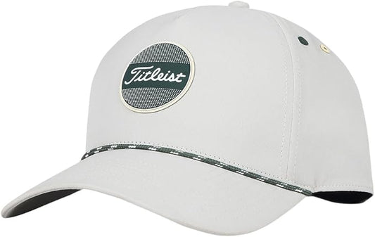 Titleist Golf Boardwalk Rope Hat 2025 Marble Eucalyptus Lemon Adjustable Back