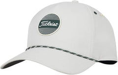 Titleist Golf Boardwalk Rope Hat 2025 Marble Eucalyptus Lemon Adjustable Back