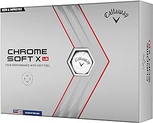 Callaway Chrome Soft X LS Golf Balls - 1 Dozen