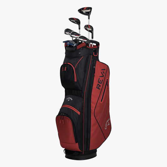 Callaway REVA 8 Piece Complete Set Women's RH Graphite Light Flex Red