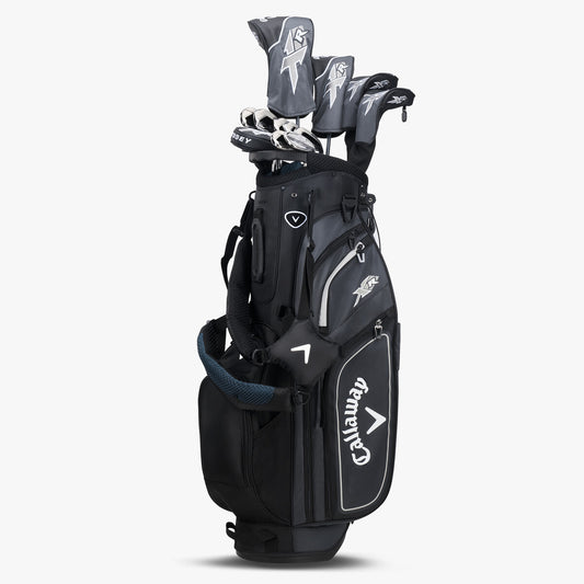 Callaway XR 26 13-Piece Complete Set Men's LH Steel Regular Flex Black Silver