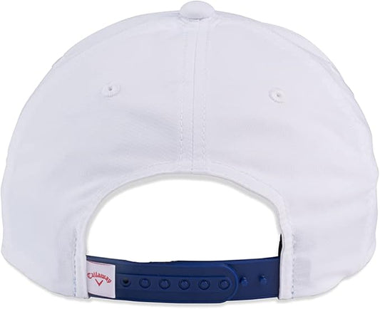 Callaway Golf 2024 Tour Tempo White Navy Red Hat One Size