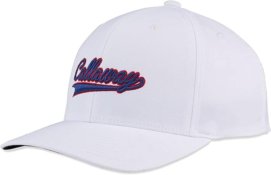 Callaway Golf 2024 Tour Tempo White Navy Red Hat One Size