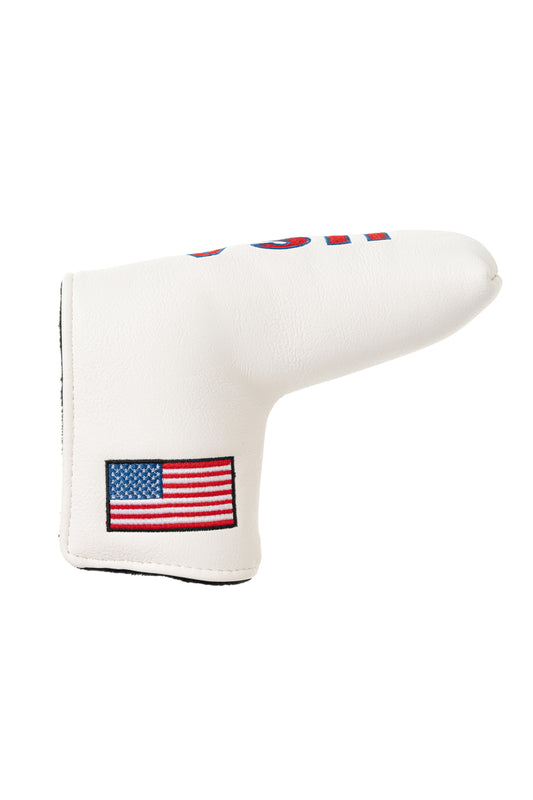 Bald Eagle USA Flag PUTTER HEADCOVER Blade fits Odyssey Scotty Cameron NEW