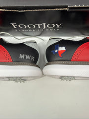Footjoy Myjoys Traditions Series Golf Shoes Black Lone Star MWK 11.5 Extra Wide