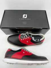 Footjoy Myjoys Traditions Series Golf Shoes Black Red Ohi State 11.5 Medium