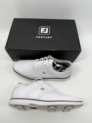 Footjoy Myjoys Traditions Series Golf Shoes Womens White 8 Medium