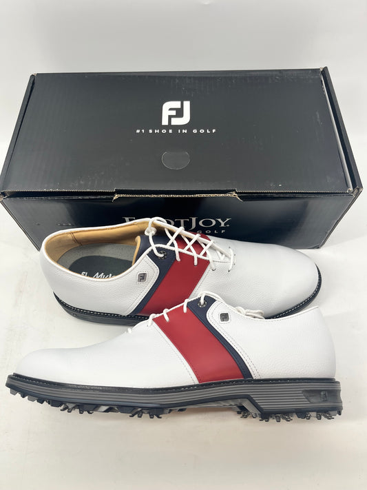 Footjoy Myjoys Premiere Series Packard Golf Shoes Custom USA Colors 11.5 Narrow