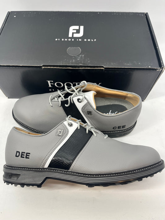 Footjoy Myjoys Premiere Series Packard Golf Shoes Custom Lizard 8.5 Medium