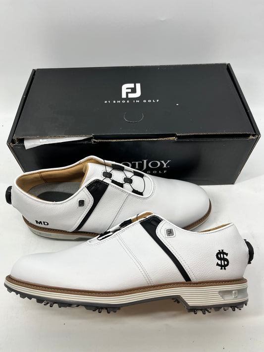 Footjoy Myjoys Premiere Series BOA Packard Golf Shoes White $ 11 M