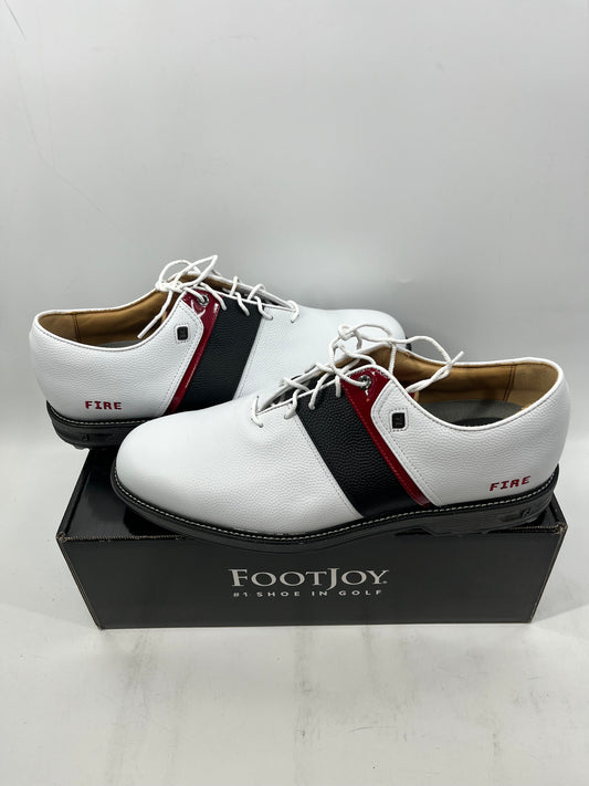 Footjoy Myjoys Premiere Series Packard Golf Shoes Custom Fire 13 Medium