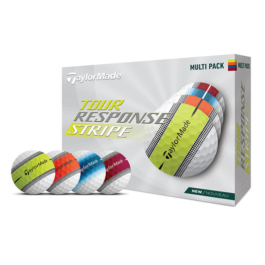 TaylorMade Tour Response Multi Pack Stripe Golf Balls