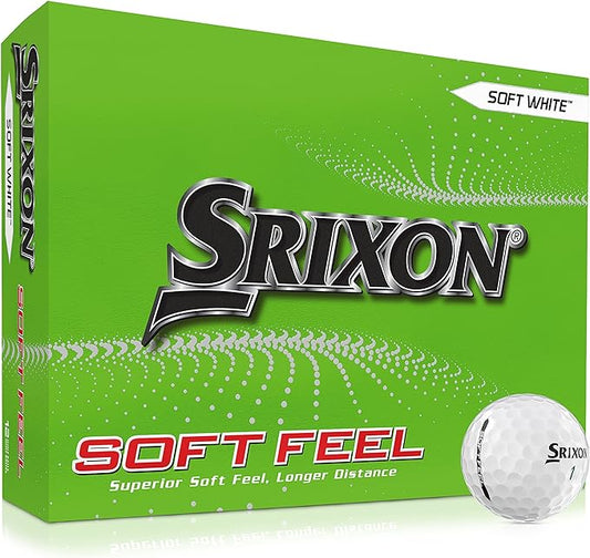 Srixon Soft Feel 1 Dozen Golf Balls - White