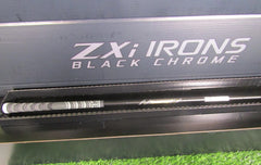 Srixon ZXi5 Black Chrome Iron Set 5-PW-AW Dynamic Gold Mid 115 Stiff Shaft Steel