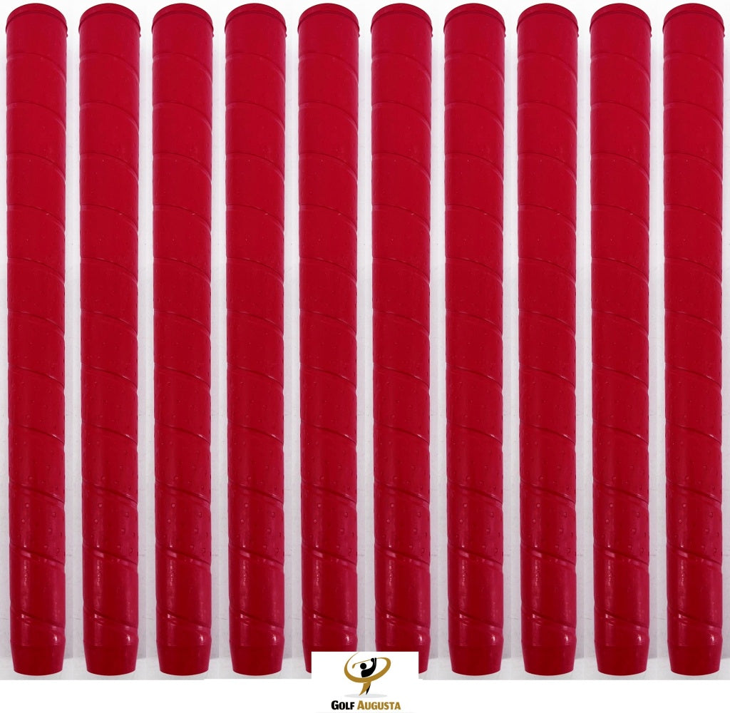 Tour Star + Standard Red Golf Grips Made in the USA Quantity = 10