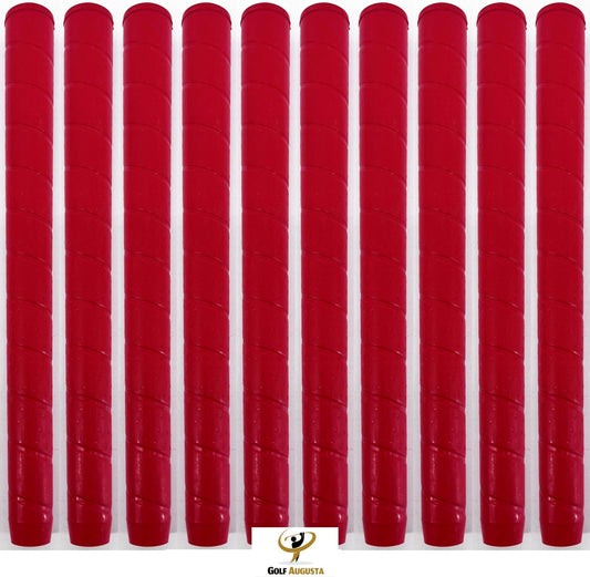 Tour Star + Standard Red Golf Grips Made in the USA Quantity = 10