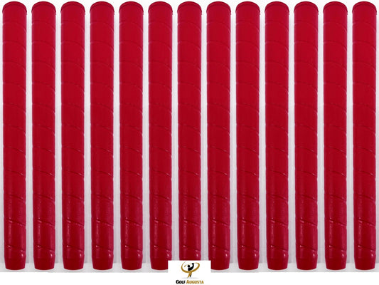 Tour Star + Oversize Red Golf Grips Made in the USA Quantity = 13