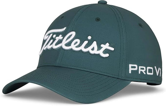 Titleist Golf Tour Performance Hat 2025 Eucalyptus White Adjustable Closure