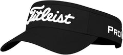 Titleist Golf Tour Performance Visor 2025 Black Velcro Closure