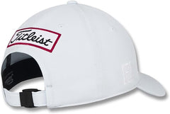 Titleist Golf Tour Performance Hat 2025 Blue Bird White Adjustable Closure