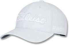 Titleist Golf Tour Performance Hat 2025 Blue Bird White Adjustable Closure
