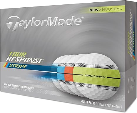 TaylorMade Tour Response Multi Pack Stripe 2025 Golf Balls