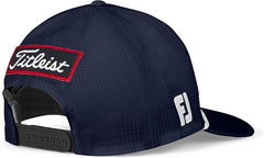 Titleist Golf Tour Rope Hat 2025 Navy White Mesh Material Adjustable Back