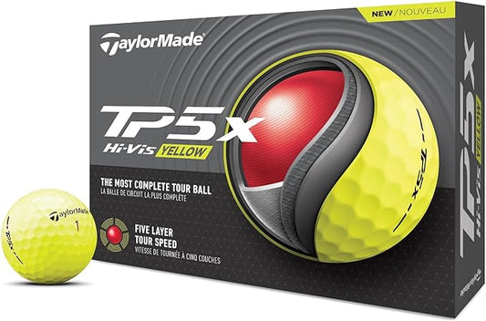 Taylormade TP5X Hi-Visibility Yellow