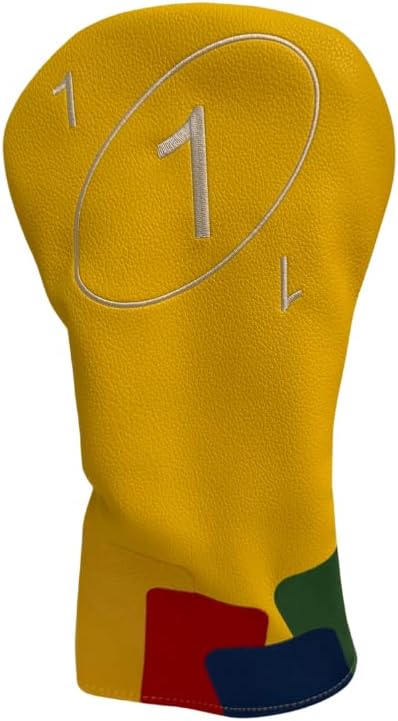 Apothos Driver Card Game Headcover Yellow Red Green Blue