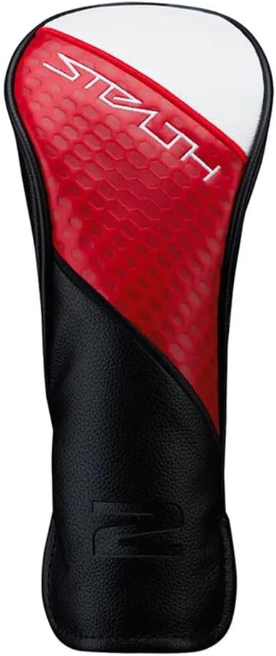 NEW 2023 TaylorMade Golf STEALTH 2 RESCUE Hybrid HEADCOVER Red Black Head Cover