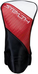 NEW 2023 TaylorMade Golf STEALTH 2 DRIVER HEADCOVER Red Black Club Head Cover