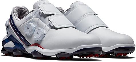 Footjoy Golf Shoes Tour Alpha 55542 Style 9.5 Medium Mens White BOA Lacing
