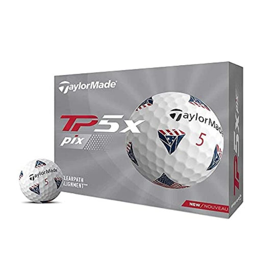 Taylormade TP5X Pix Golf Ball - USA
