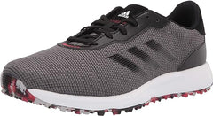 Adidas S2G SL Golf Shoes Spikeless FW6318 Grey Black Scarlet 9 M