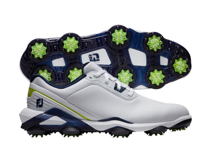 Footjoy Golf Shoes Tour Alpha 55536 Style 9.5 Medium Mens White Navy