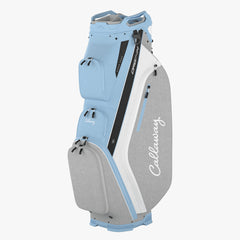 Callaway Golf 2023 Org 14 M Cart Bag 14 Way Top - Glacier White Silver