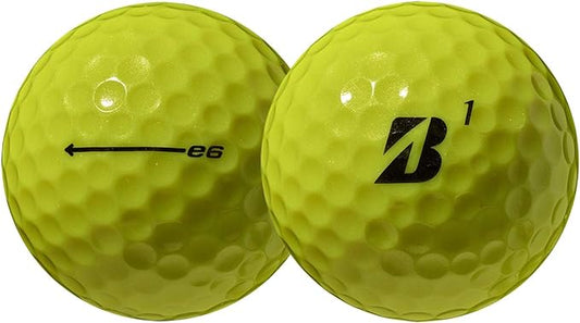 Bridgestone e6 Golf Balls 1 Dozen - Optic Yellow
