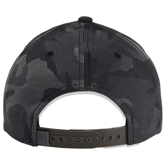 Callaway 2022 Camo Snapback Hat Performance Snapback One Size Camo Charcoal