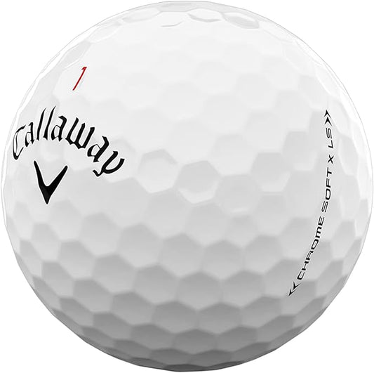 Callaway Chrome Soft X LS Golf Balls 2023 - 1 Dozen