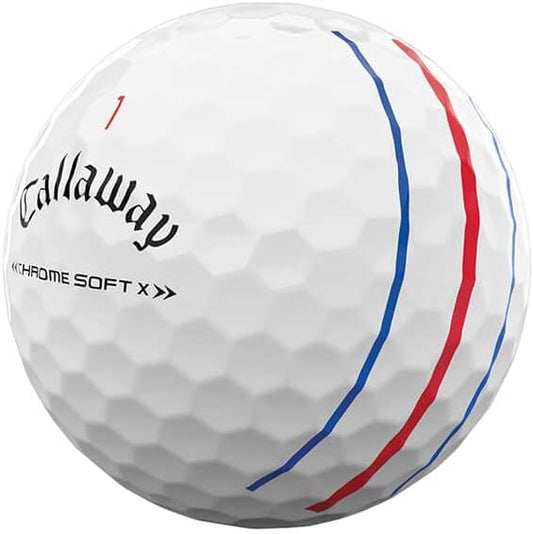 Callaway Chrome Soft X Triple Track Golf Balls - 1 Dozen