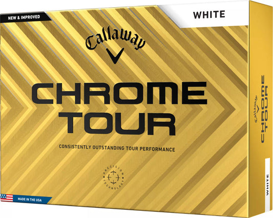 Callaway Chrome Tour Golf Balls - 1 Dozen