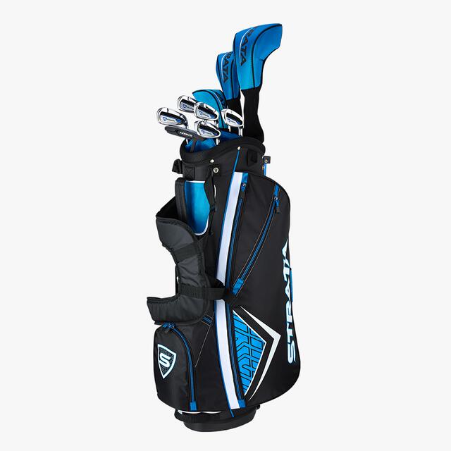 Callaway Strata 12 Piece Complete Set Men's LH Steel Black Blue