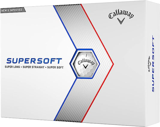 Callaway SuperSoft Golf Balls - 1 Dozen