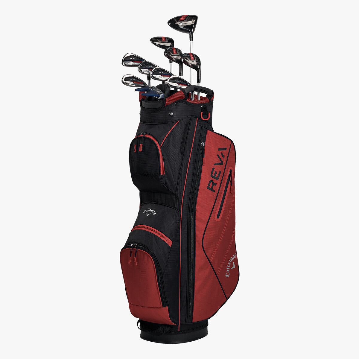 Callaway REVA 11 Piece Complete Set Women's RH Graphite Light Flex Red