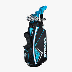 Callaway Strata Plus 14 Piece Complete Set Women's RH Regular Flex Black Blue