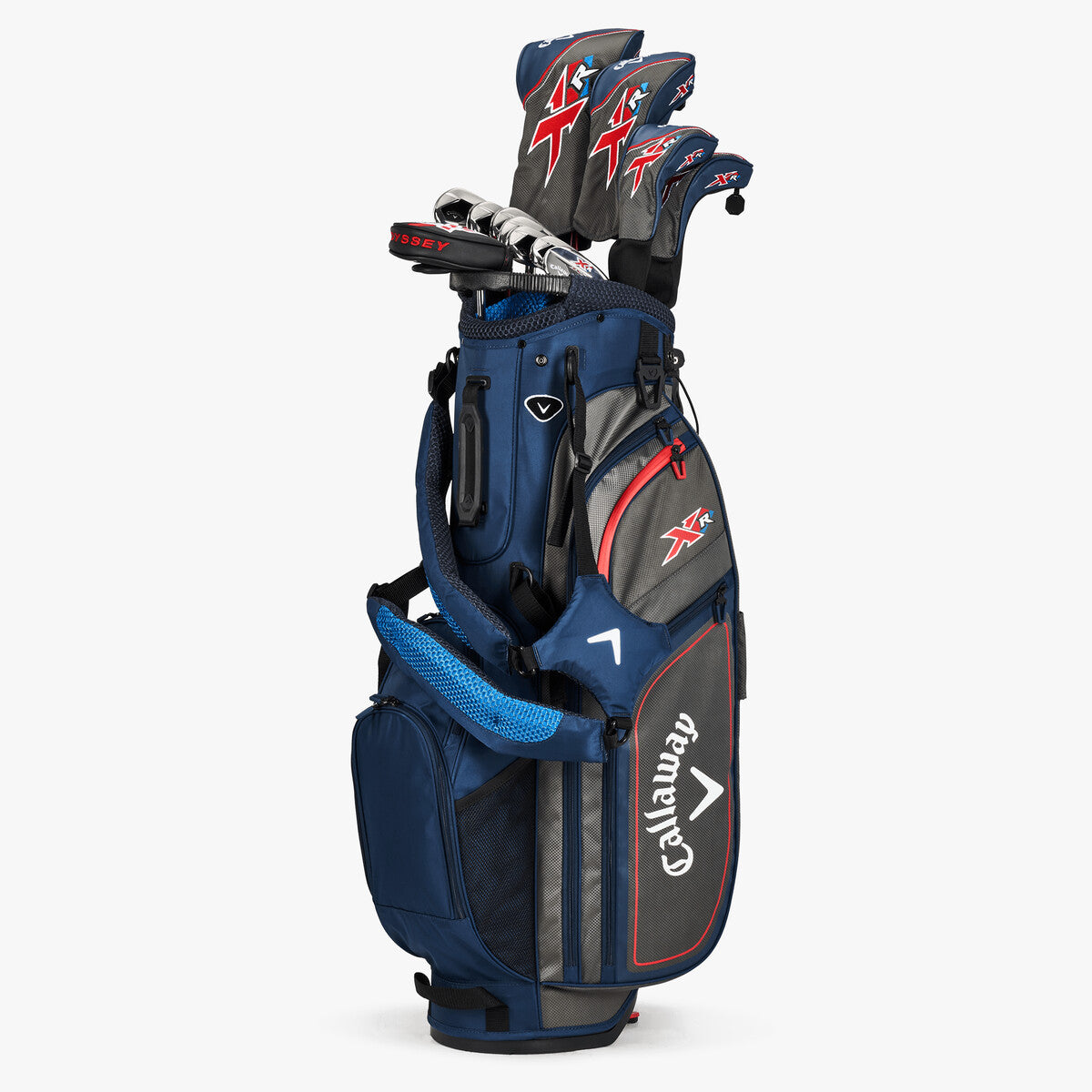 Callaway XR 13 Piece Complete Set Men's RH Steel Stiff Flex Navy Grey