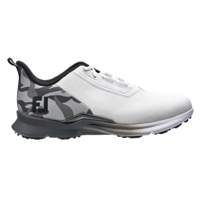 Footjoy Golf Shoes Fuel 55394 Style 9.5 Medium Mens White Gray Camo