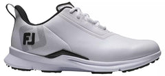 Footjoy Golf Shoes Fuel 55419 Style 9.5 Medium Mens White Black